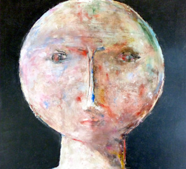 Painting titled "Astrée" by Omer Amblas, Original Artwork, Other