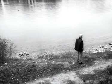 Photographie intitulée "Cinematic Loneliness" par Ömer Erdoğan, Œuvre d'art originale, Photographie numérique