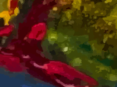 Digitale Kunst mit dem Titel "Splash of colors" von Omi Sid, Original-Kunstwerk, Fotomontage