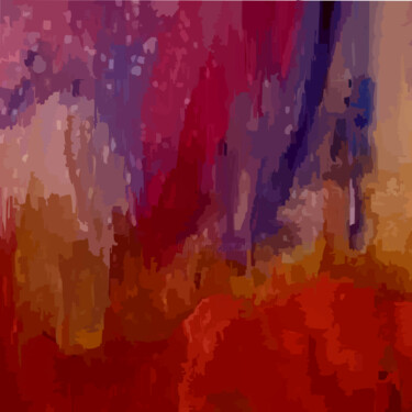 Arte digitale intitolato "Vibrant Kaleidoscop…" da Omi Sid, Opera d'arte originale, Pittura digitale