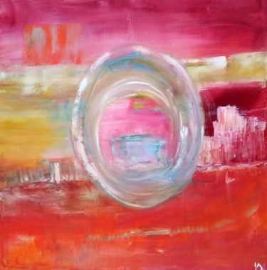 Peinture intitulée "VORTEX" par Isabelle Nivet, Œuvre d'art originale, Huile