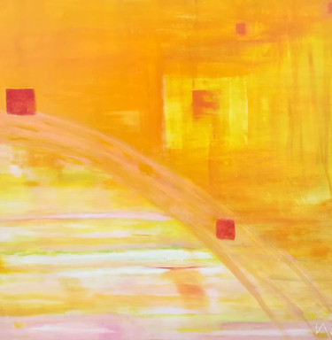 Peinture intitulée "SOLARISATION" par Isabelle Nivet, Œuvre d'art originale, Huile