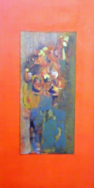 Peinture intitulée "SERIE CARTON " venu…" par Isabelle Nivet, Œuvre d'art originale, Huile