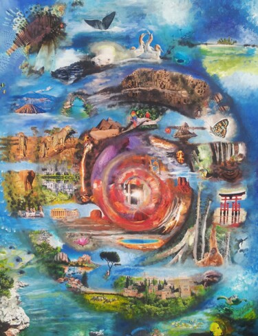 LEBEN SINN - Seelenbild von Omsurya Sandra ©2015 von Omsurya Sandra Inti Ruphay