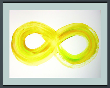 Painting titled "INFINITY IS INFINIT…" by Ona Lodge, Original Artwork, Acrylic