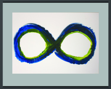 Painting titled "INFINITY IS INFINIT…" by Ona Lodge, Original Artwork, Acrylic