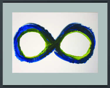 INFINITY IS INFINITE, BUT DIFFERENT Painting titled "INFINITY IS INFINIT…" by Ona Lodge, Original Art, Acrylic