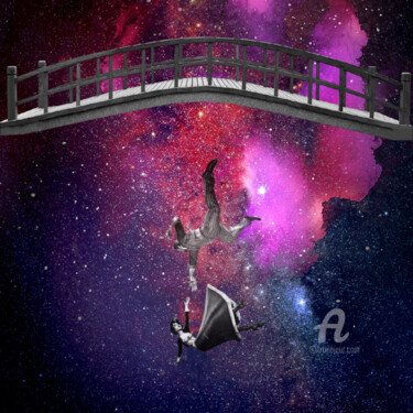 Digital Arts titled "Puente" by Ontzia Fotógrafo, Original Artwork, Digital Collage