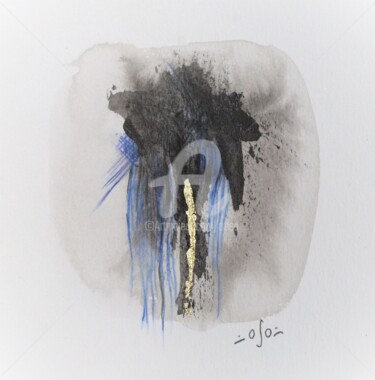 Painting titled "Fragment 1" by Oso, Original Artwork, Watercolor