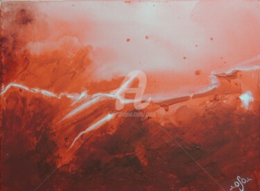 Peinture intitulée "N°6" par Oso, Œuvre d'art originale, Acrylique