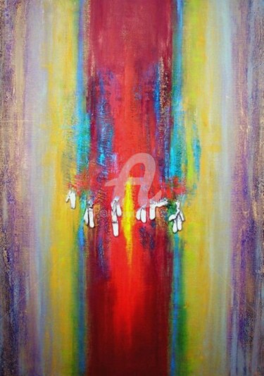 Painting titled "spirit" by Florence. Oosth, Original Artwork