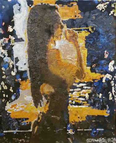 Peinture intitulée "tsai_919" par Ootyer, Œuvre d'art originale, Huile