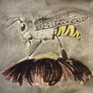 Dessin intitulée "Le tout est de ne p…" par Minnie House, Œuvre d'art originale, Crayon