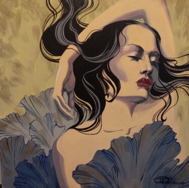"Sirena" başlıklı Tablo Oplyart Pavlova tarafından, Orijinal sanat, Akrilik