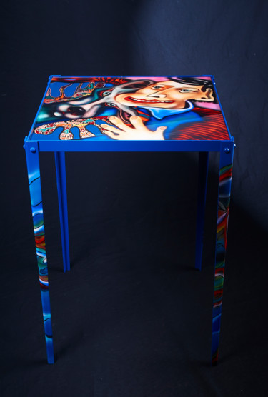 Design titled "table "L'homme au c…" by Ôr Orosco, Original Artwork, Furniture