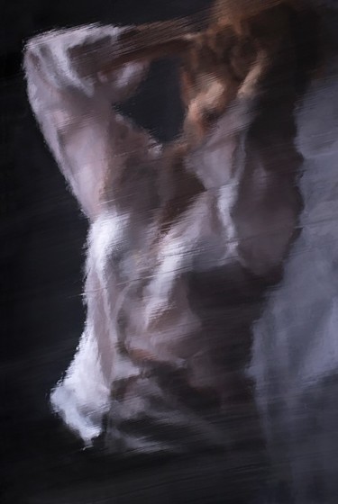 Penser 60x90x3 cm ©2016 par Laetitia Lesaffre