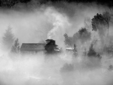 Fotografía titulada "Foggy day" por Alain Brasseur, Obra de arte original