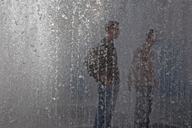 Fotografie mit dem Titel "Labyrinthe d'eau" von Alain Brasseur, Original-Kunstwerk