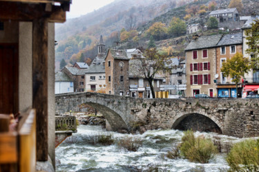 Photographie intitulée "Le Pont-de-Montvert" par Alain Brasseur, Œuvre d'art originale