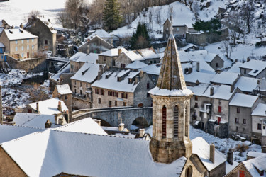 Photographie intitulée "Le Pont-de-Montvert" par Alain Brasseur, Œuvre d'art originale