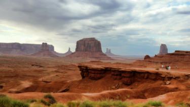 Photographie intitulée "Monument Valley" par Alain Brasseur, Œuvre d'art originale
