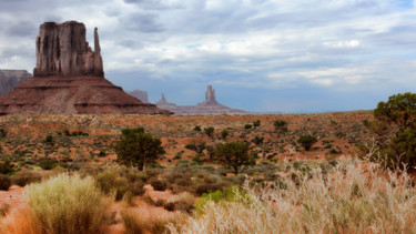 Photographie intitulée "Monument Valley" par Alain Brasseur, Œuvre d'art originale