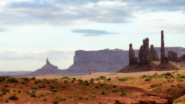Photography titled "Monument Valley" by Alain Brasseur, Original Artwork