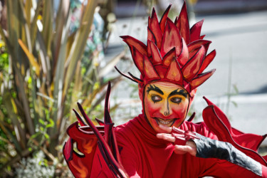 Photographie intitulée "2010 Carnaval de Ni…" par Alain Brasseur, Œuvre d'art originale