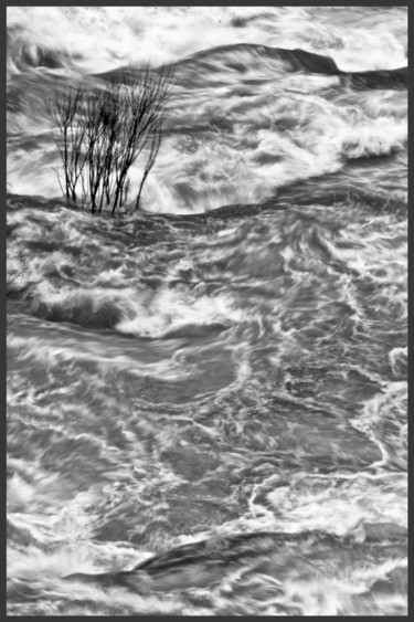 Photography titled "Le tarn en crue" by Alain Brasseur, Original Artwork