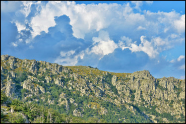 Photography titled "Rochers du Trens...…" by Alain Brasseur, Original Artwork