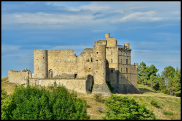 Fotografie mit dem Titel "Château de Portes..…" von Alain Brasseur, Original-Kunstwerk