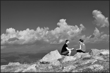 Photographie intitulée "Au sommet du Mont A…" par Alain Brasseur, Œuvre d'art originale