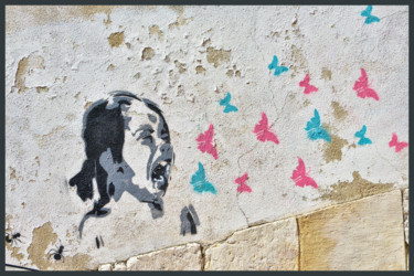 Фотография под названием "street art 2" - Alain Brasseur, Подлинное произведение искусства