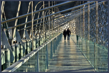 Photography titled "Lumières au MuCem d…" by Alain Brasseur, Original Artwork