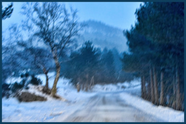 Photographie intitulée "Le bel hiver.....67" par Alain Brasseur, Œuvre d'art originale