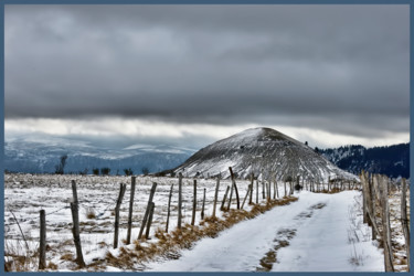 Photographie intitulée "Le bel hiver.....83" par Alain Brasseur, Œuvre d'art originale