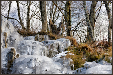 Photographie intitulée "Le bel hiver.....89" par Alain Brasseur, Œuvre d'art originale