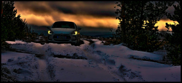 Photographie intitulée "Le bel hiver.....138" par Alain Brasseur, Œuvre d'art originale