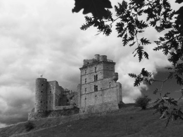 Fotografia intitolato "Chateau de Portes…" da Alain Brasseur, Opera d'arte originale