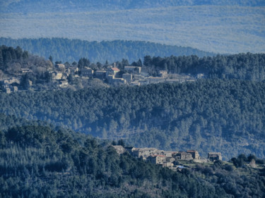 Photographie intitulée "Villages Cevenols." par Alain Brasseur, Œuvre d'art originale