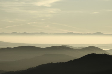 Photography titled "La vallée du Rhône…" by Alain Brasseur, Original Artwork