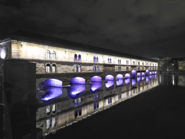 Photographie intitulée "Strasbourg, le pont…" par Alain Brasseur, Œuvre d'art originale