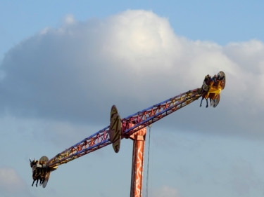 Fotografie getiteld "La fête foraine.8" door Alain Brasseur, Origineel Kunstwerk