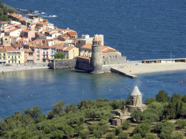 Photographie intitulée "Collioure." par Alain Brasseur, Œuvre d'art originale