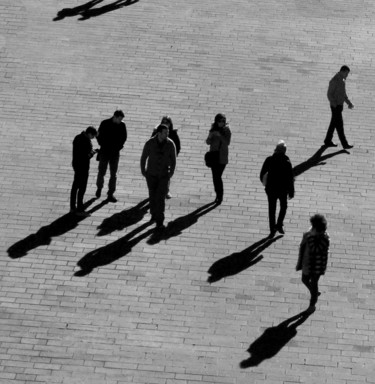 Photographie intitulée "Les passants. 2" par Alain Brasseur, Œuvre d'art originale