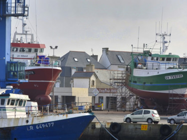 Fotografia zatytułowany „Le Guilvinec, port…” autorstwa Alain Brasseur, Oryginalna praca