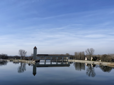 Fotografie getiteld "Barrage de Jons sur…" door Alain Brasseur, Origineel Kunstwerk