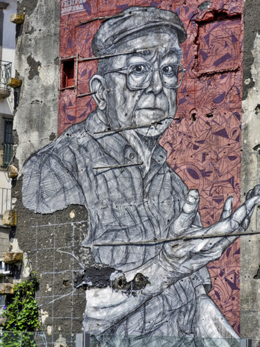 Fotografia intitolato "Street art" da Alain Brasseur, Opera d'arte originale