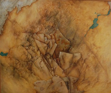 Pintura titulada "El Ciclo de los Tre…" por Orcas Azerlav, Obra de arte original, Otro