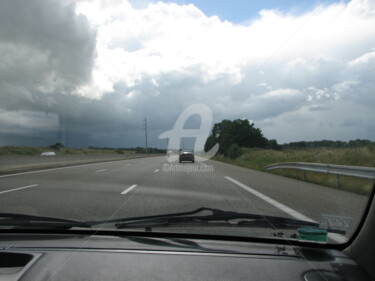 Photography titled "route juin 2007" by Frédéric Orceau, Original Artwork